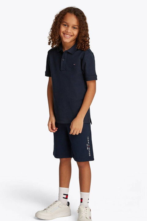 Erkek Çocuk Interlock Regular Polo T-Shirt - Lacivert - Tommy Hilfiger