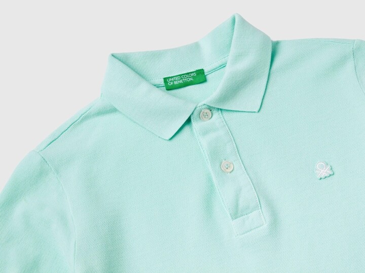 Erkek Çocuk Polo Yaka T-Shirt - Mint Yeşili - 2