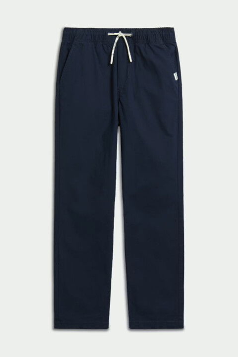 Erkek Çocuk Regular Pull On Poplin Pantolon - Dark Night - Tommy Hilfiger