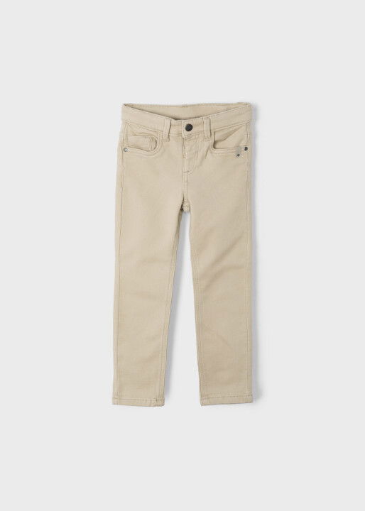 Erkek Çocuk Slim Fit Pantolon Bej - Mayoral