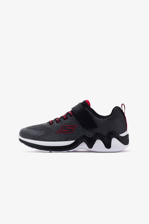 Erkek Çocuk Sneaker Ayakkabı - Gri Siyah - SKECHERS