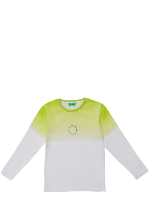 Erkek Çocuk Sweatshirt - Açık Yeşil - BENETTON