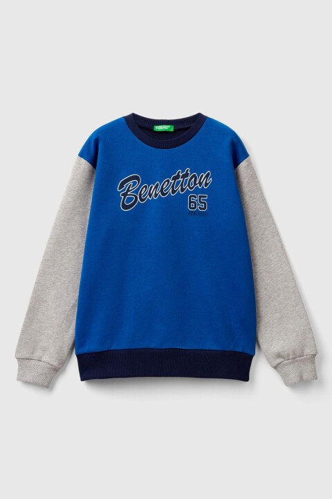 Erkek Çocuk Sweatshirt - Mavi - BENETTON