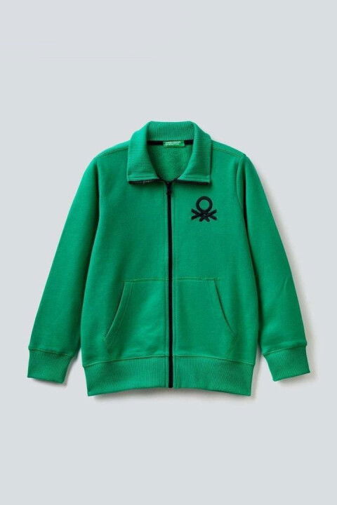 Erkek Çocuk Sweatshirt - Yeşil - BENETTON