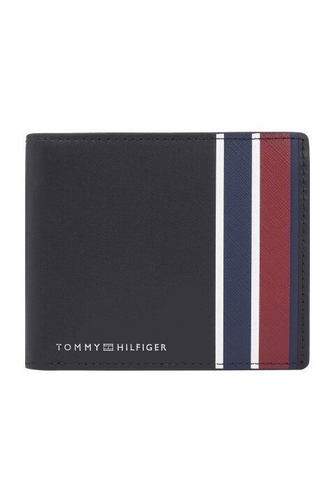 Erkek Deri Cüzdan - Siyah - Tommy Hilfiger