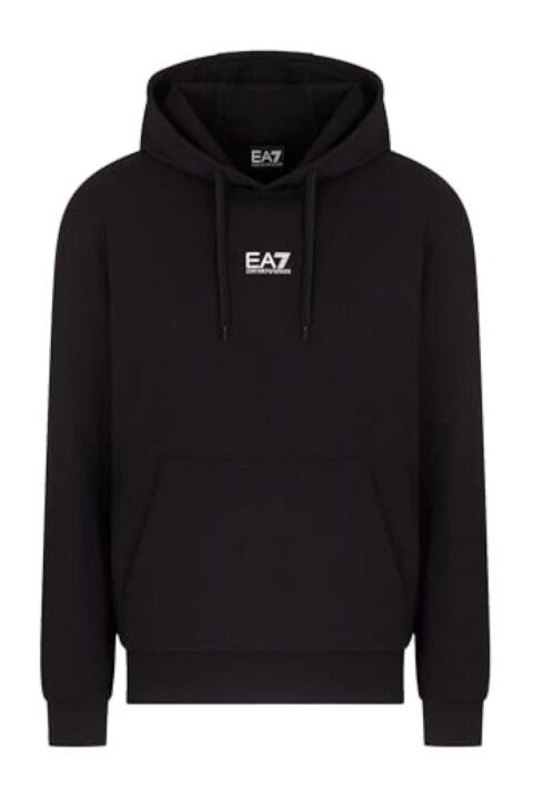 Erkek Ea7 Kapüşonlu Sweatshirt - Siyah - EA7