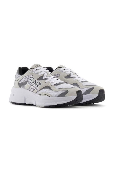 Erkek Ea7 Sneaker - Beyaz/Gri - EA7