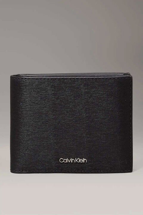 Erkek Epi Ck Deri Cüzdan - Siyah - Calvin Klein