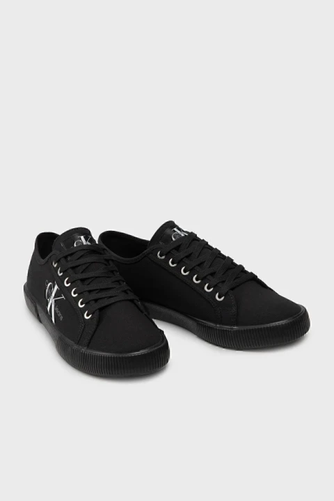 Erkek ESS VULCANIZED LOW LACEUP CS ML Sneaker Ayakkabı - Siyah - 4