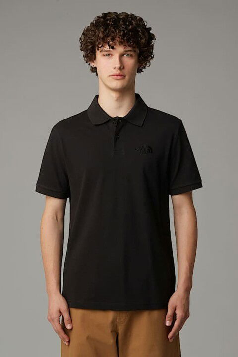 Erkek Essential Regular Polo T-Shirt - Siyah - The North Face