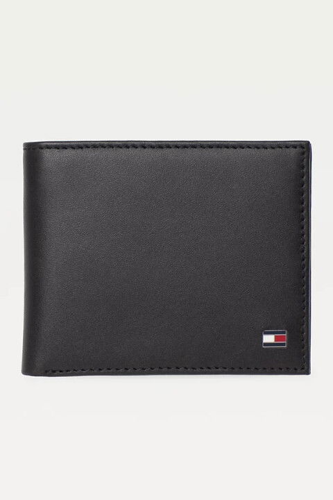 Erkek Eton Mini Cc Cüzdan - Siyah - Tommy Hilfiger