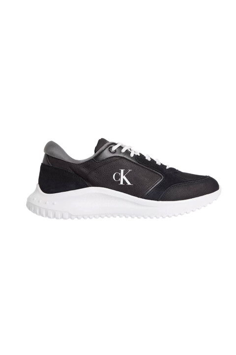 Erkek Eva Runner Low Mg Wmm Sneaker Ayakkabı - Siyah - Calvin Klein