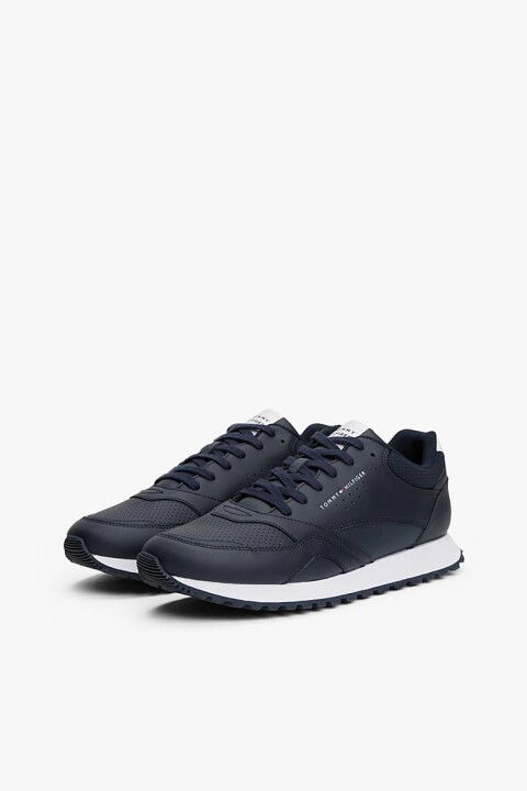 Erkek Eva Runner Sneaker - Lacivert - Tommy Hilfiger