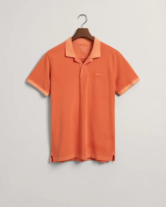 Erkek GANT Regular Fit Logolu Polo - Turuncu - 5