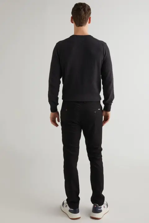 Erkek Gant Slim Fit Pantolon - Siyah - 2