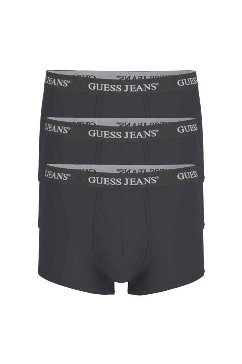 Erkek GJ 3'lü Boxer - Siyah - Guess