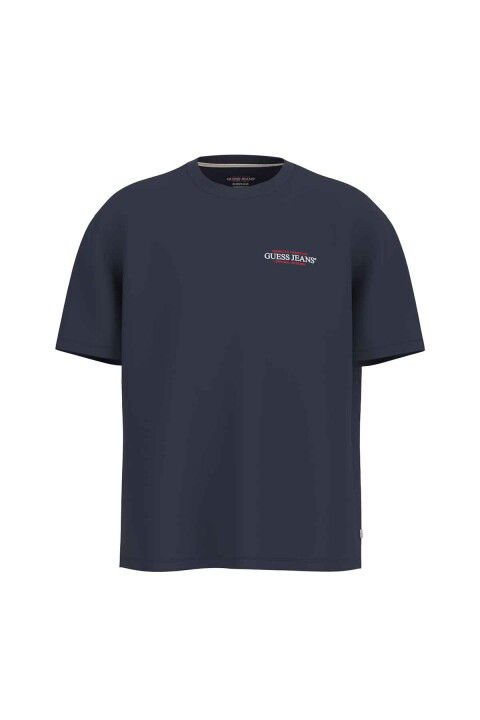 Erkek GJ SS CN American T-Shirt - Lacivert - Guess