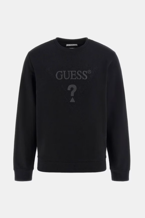 Erkek Guess Üçgen Logolu Sweatshirt - 5