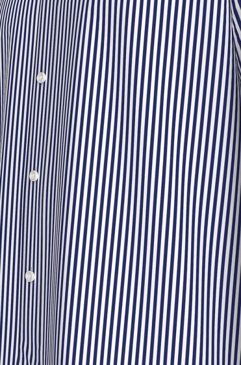 Erkek HERITAGE OXFORD STRIPE RF SHIRT Gömlek - Mavi - 4