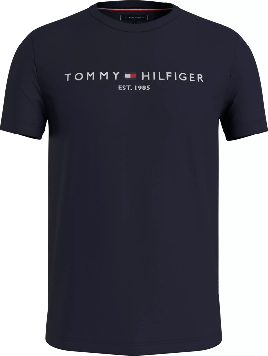Erkek Im Core Tommy Logo T-Shirt-Lacivert - Tommy Hilfiger