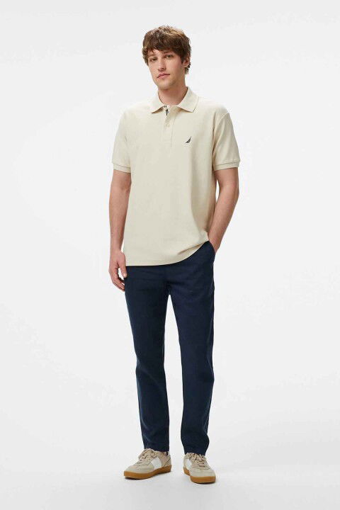 Erkek Jogger Keten Pantolon - Lacivert - Nautica