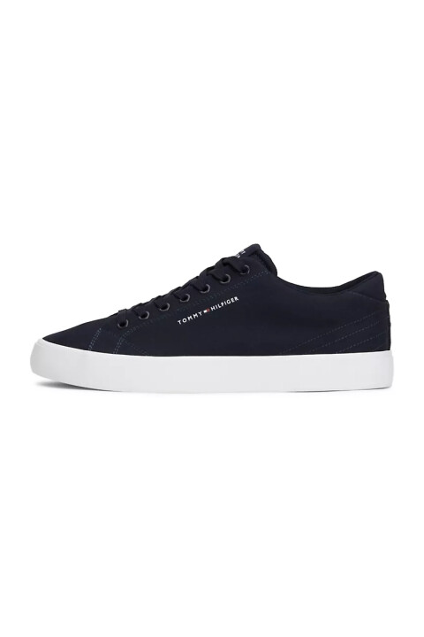 Erkek Kanvas Sneaker Ayakkabı - Lacivert - Tommy Hilfiger