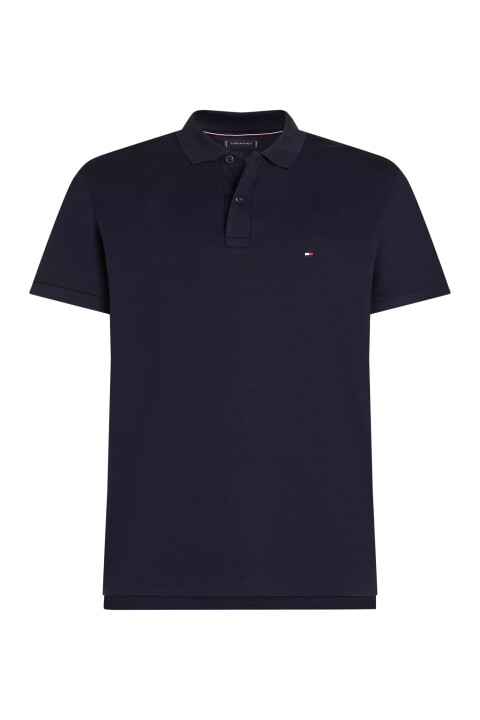 Erkek LIQUID COTTON ESSENTIAL REG Polo T-Shirt-Lacivert - Tommy Hilfiger