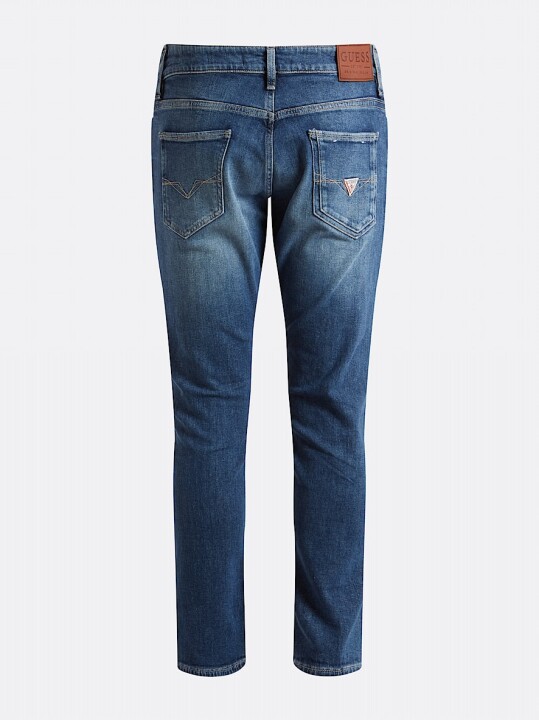 Erkek Miami Skinny Jean Pantolon - Mavi - 6