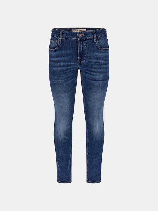 Erkek Miami Skinny Jean Pantolon - Mavi - 5