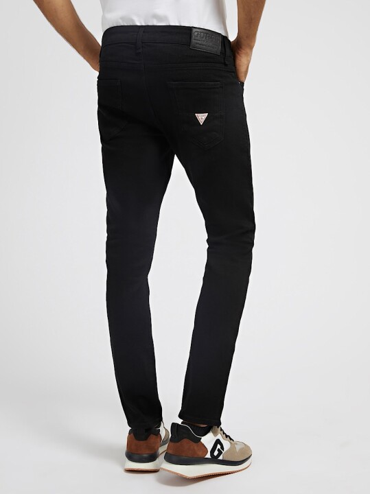 Erkek Miami Skinny Jean Pantolon - Siyah - 3