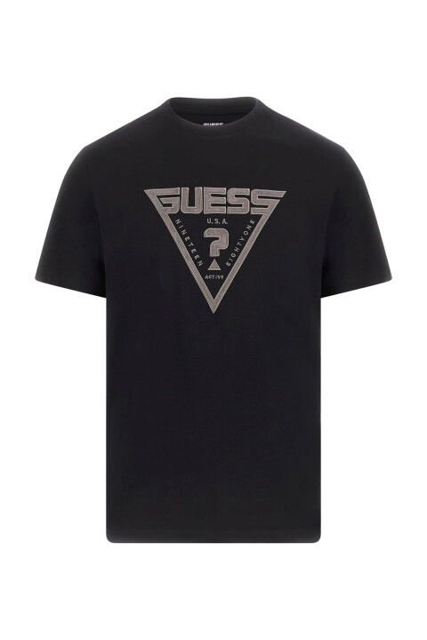 Erkek Midway T-Shirt - Siyah - Guess