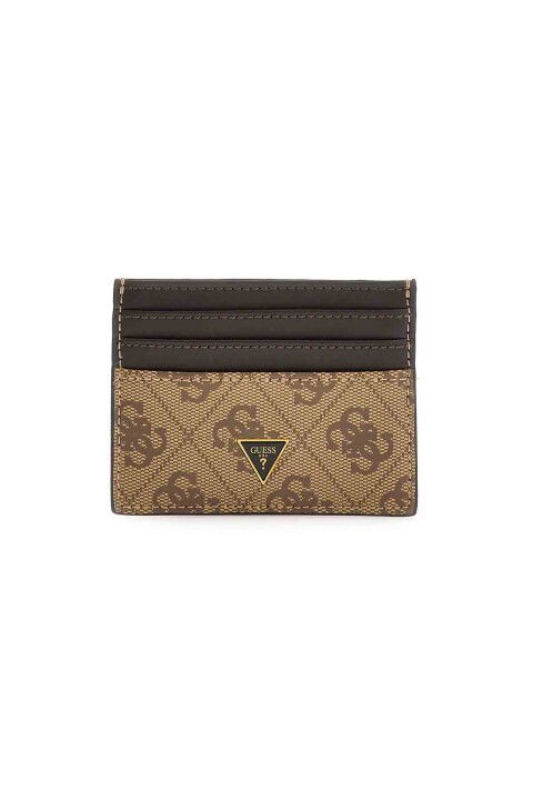 Erkek Milano Card Holder Cüzdan - Bej - Guess