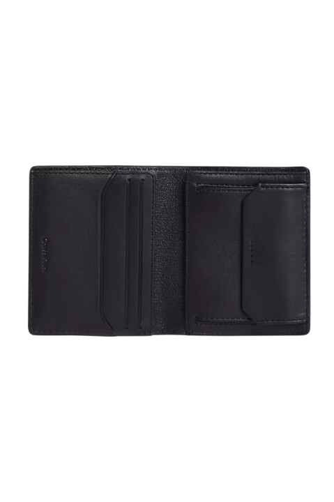 Erkek MINIMAL FOCUS BIFOLD 7CC W/COIN Cüzdan-Siyah - 2