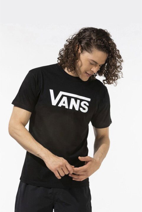 Erkek Mn Vans Classic T-Shirt - Siyah - Vans