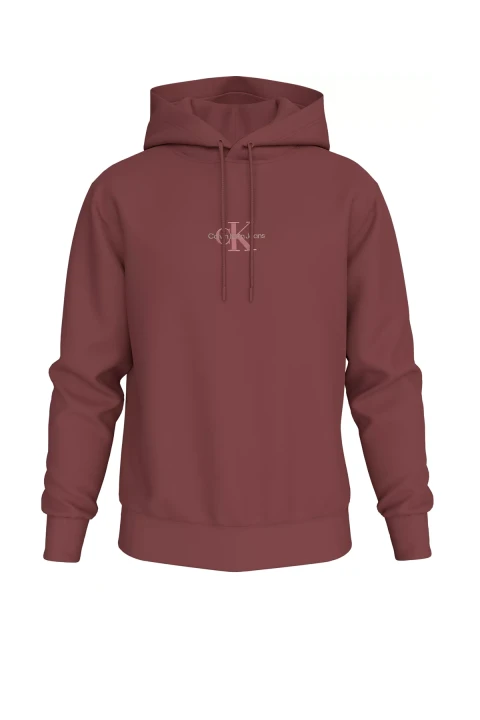 Erkek MONOLOGO HOODIE Sweatshirt - Elma Ezmesi - 1