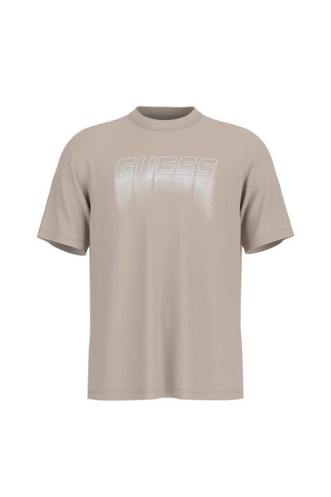 Erkek Moondarl Cn T-Shirt - Bej - Guess