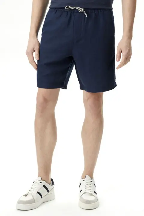 Erkek Nautica Classic Fit Bermuda - Lacivert - 3