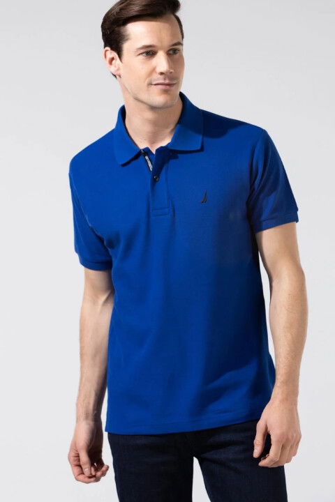 Erkek Nautica Classic Fit Kısa Kollu Polo - Lacivert - NAUTICA