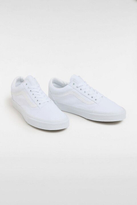 Erkek Old Skool Sneaker - Beyaz - Vans