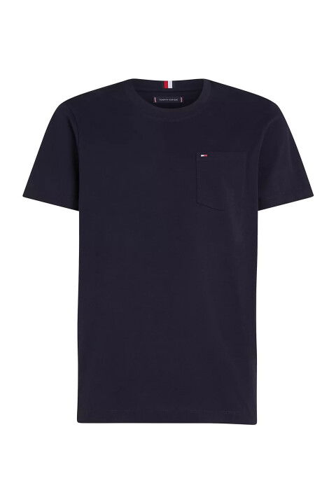 Erkek Pocket Tee T-Shirt-Lacivert - Tommy Hilfiger