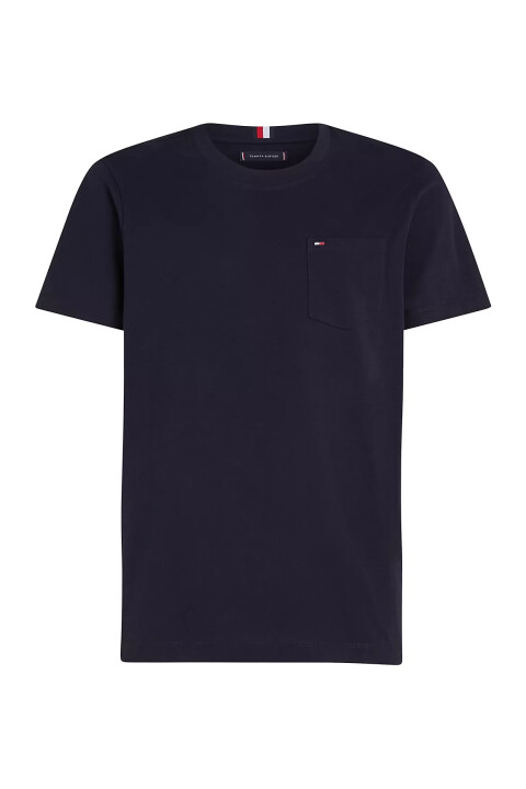 Erkek POCKET TEE T-Shirt-Lacivert - Tommy Hilfiger