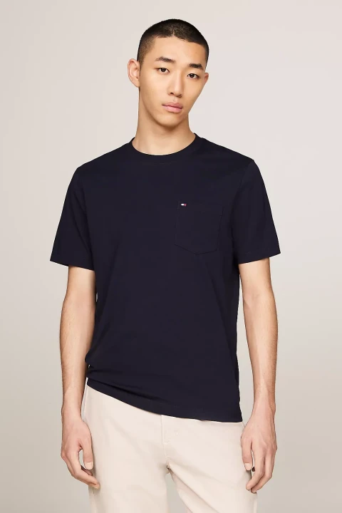 Erkek POCKET TEE T-Shirt-Lacivert - 2