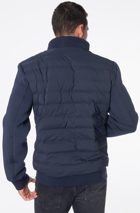 Erkek QUILTED JACKET Şişme Mont - Lacivert - 2