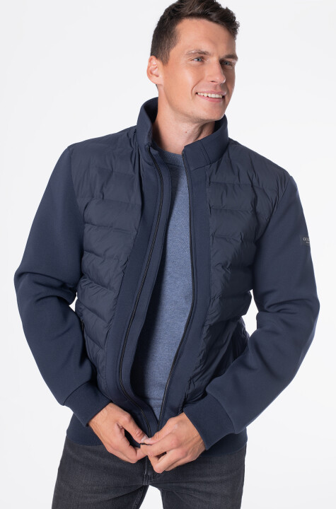 Erkek QUILTED JACKET Şişme Mont - Lacivert - 3