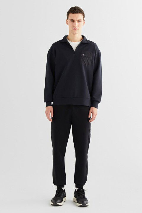 Erkek Regular Fit Eşofman Altı - Siyah - Gant