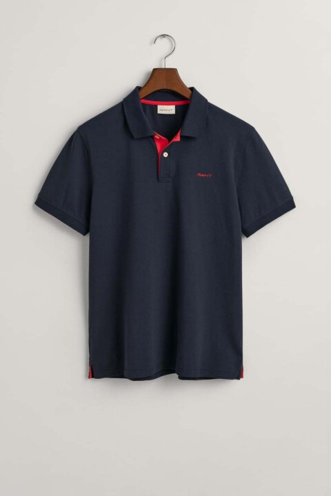 Erkek Regular Fit Logolu Polo - Lacivert - 4