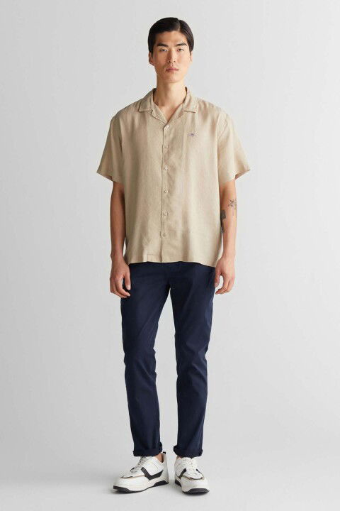 Erkek Regular Fit Pantolon - Lacivert - Gant