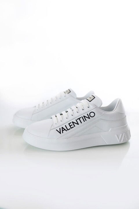 Erkek Rey Lace-Up Bağcıklı Sneakers - Beyaz - Valentino