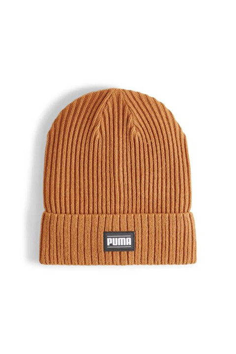 Erkek Ribbed Classic Cuff Beanie - Kahverengi - Puma