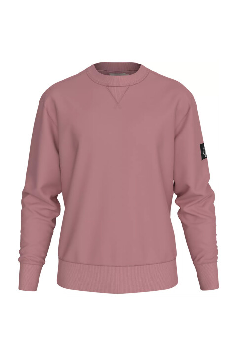 Erkek Rozetli Sweatshirt - Mor - Calvin Klein